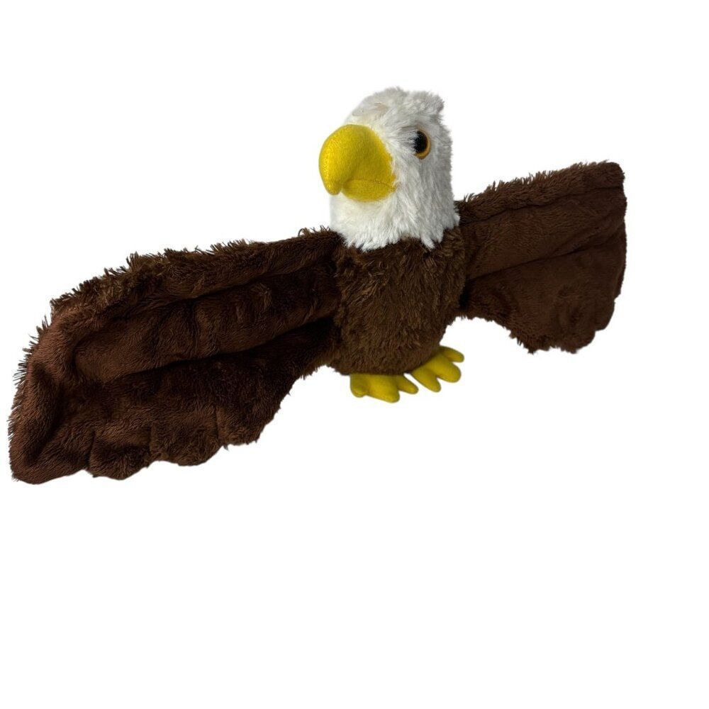 Wild Republic Plush Huggers Eagle Bird with Wingspan Bracelet Stuffed Animal Toy